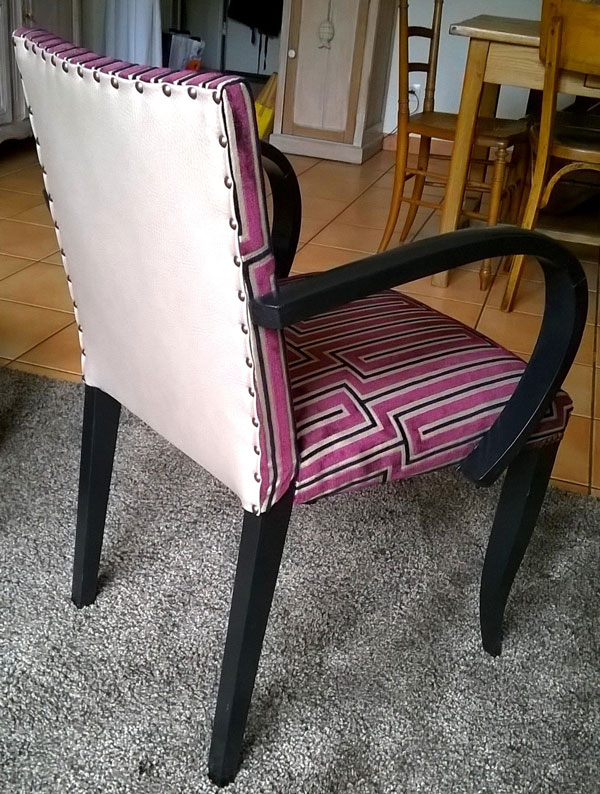 Creation fauteuil Bridge